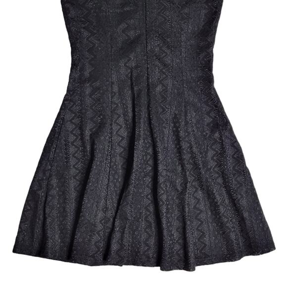 Ya Los Angeles Sleeveless Fit & Flare Dress Black Size Small - Picture 8 of 8